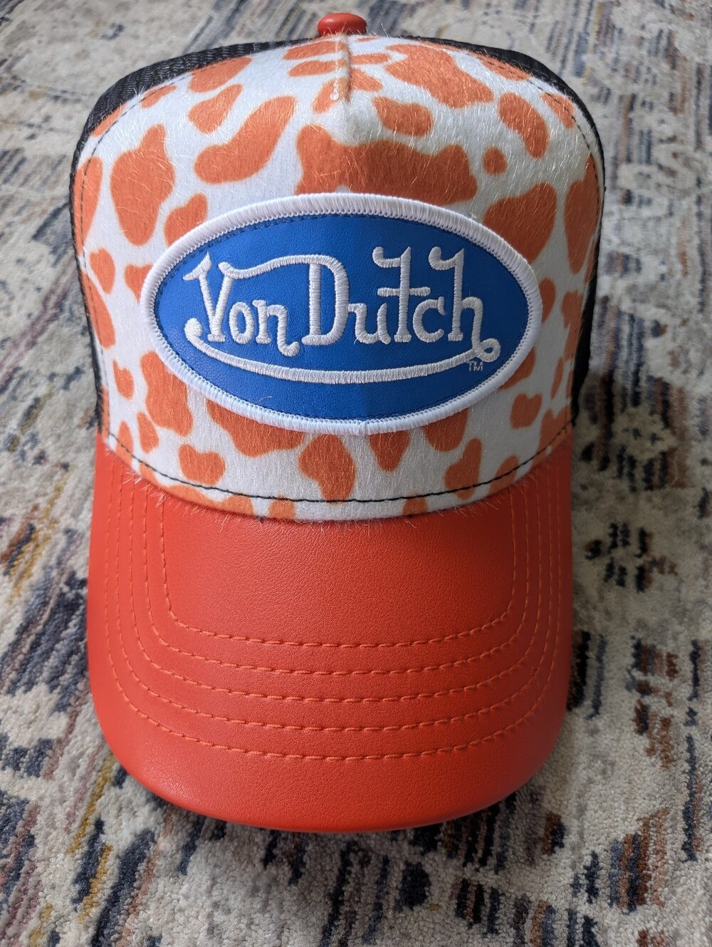 🧡 VON DUTCH ORIGINALS TRUCKER HAT — NEW WITH TAGS 🧡